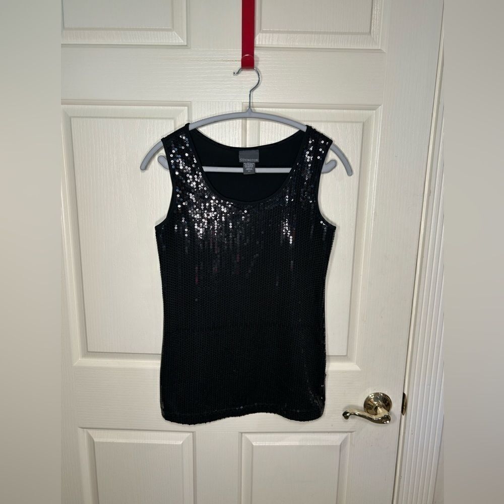 Covington sequin tank 